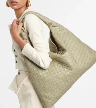 Bottega Veneta Hop Intrecciato Large leather tote bag | Thumbnail 3
