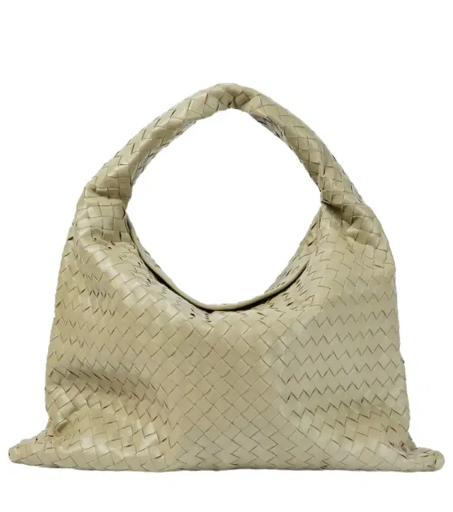 Bottega Veneta Hop Intrecciato Large leather tote bag
