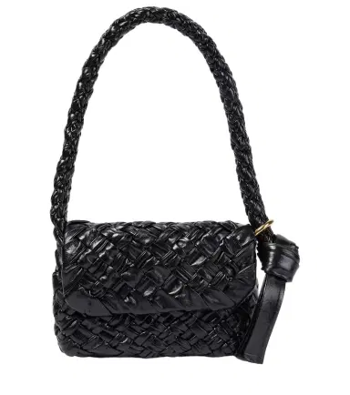 Bottega Veneta Kalimero Città Intreccio leather shoulder bag | Thumbnail 1