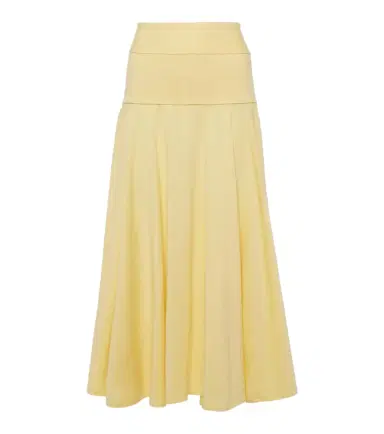 Plan C Pleated knit midi skirt | Thumbnail 1