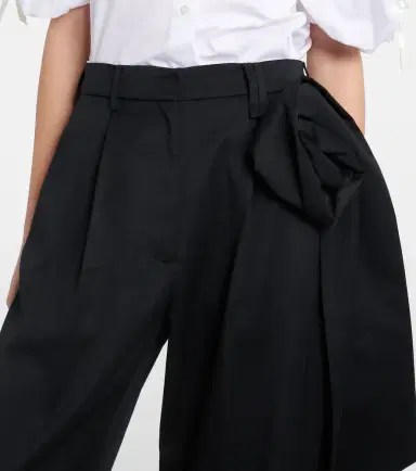 Simone Rocha Floral-appliqué straight pants | Thumbnail 2