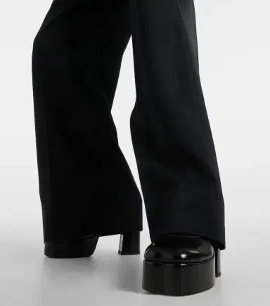 Simone Rocha Floral-appliqué straight pants | Thumbnail 5