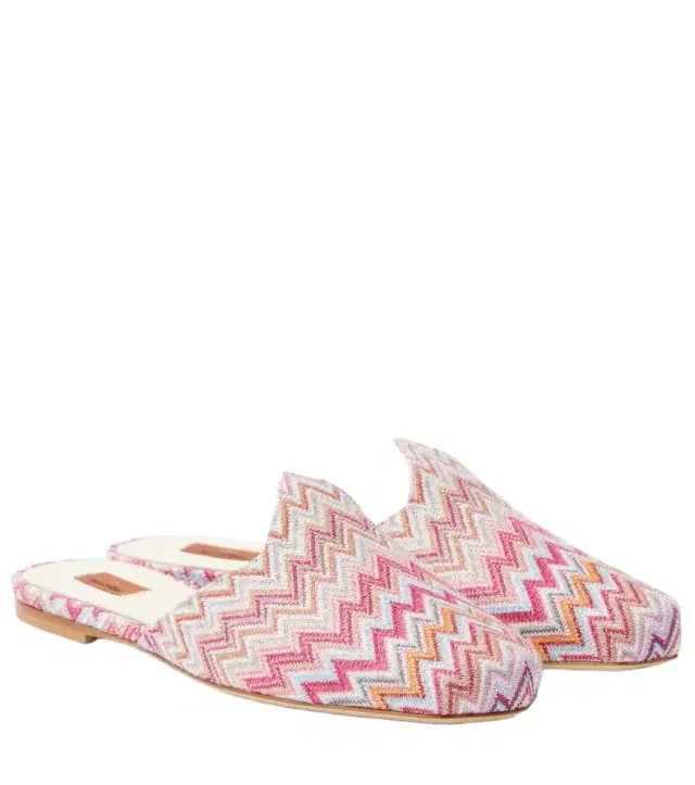 Missoni Zigzag mules
