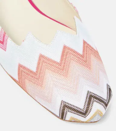 Missoni Zig Zag ballet flats | Thumbnail 3