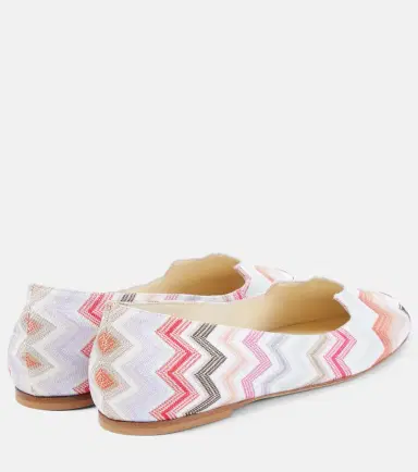 Missoni Zig Zag ballet flats | Thumbnail 7