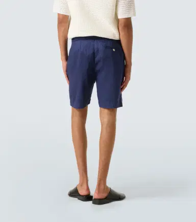 Frescobol Carioca Felipe linen and cotton shorts | Thumbnail 5 Frescobol Carioca Felipe linen and cotton shorts | Thumbnail 5