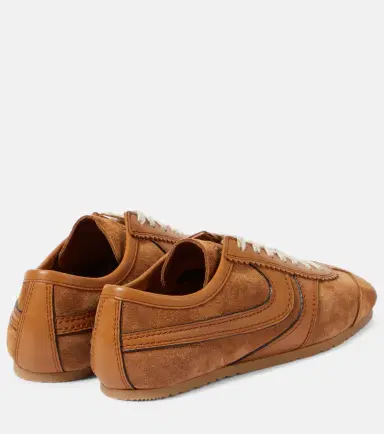 Dries Van Noten Leather and suede sneakers | Thumbnail 2 Dries Van Noten Leather and suede sneakers | Thumbnail 2