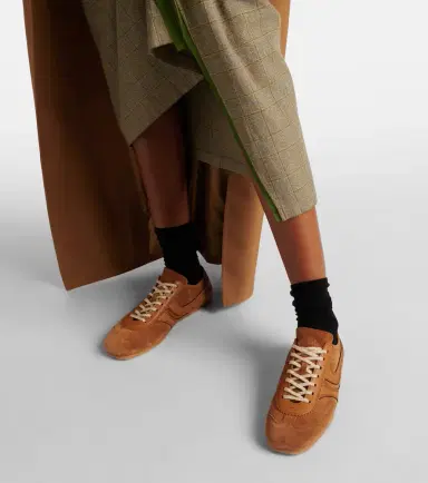 Dries Van Noten Leather and suede sneakers | Thumbnail 5 Dries Van Noten Leather and suede sneakers | Thumbnail 5