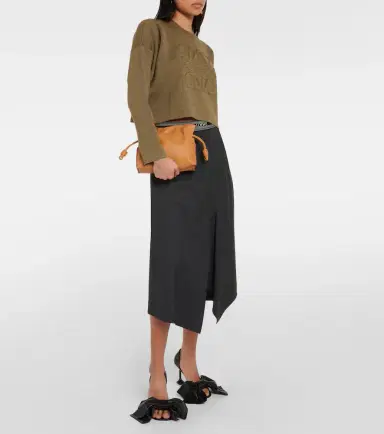 Loewe Flamenco Mini leather clutch | Thumbnail 3