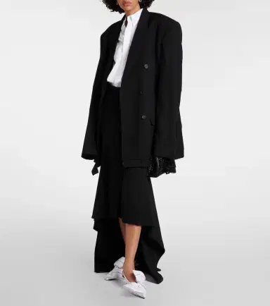 Balenciaga Knife 40 leather slingback pumps | Thumbnail 5