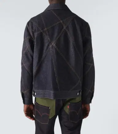 Junya Watanabe Embroidered denim jacket | Thumbnail 3