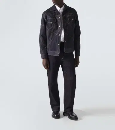 Junya Watanabe Embroidered denim jacket | Thumbnail 5