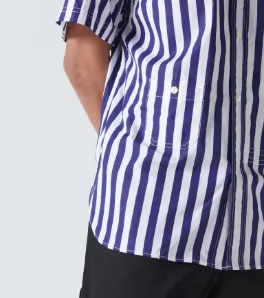 Junya Watanabe x Carhartt striped cotton Bowling shirt | Thumbnail 3 Junya Watanabe x Carhartt striped cotton Bowling shirt | Thumbnail 3