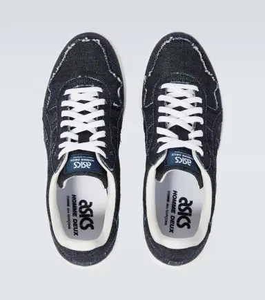 Comme des Garcons Homme Deux Comme des Garçons Homme Deux x Asics Japan S denim sneakers | Thumbnail 4