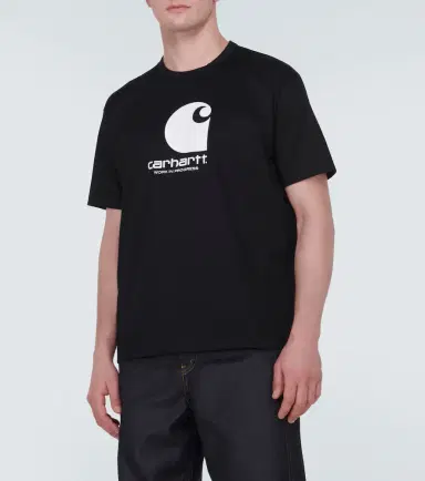 Junya Watanabe x Carhartt logo cotton jersey T-shirt | Thumbnail 3 Junya Watanabe x Carhartt logo cotton jersey T-shirt | Thumbnail 3