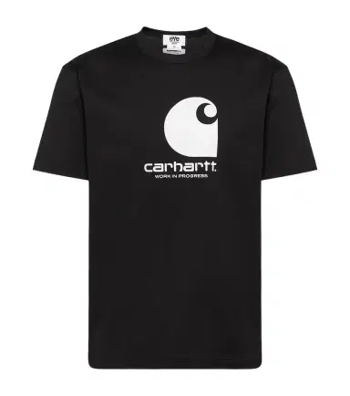 Junya Watanabe x Carhartt logo cotton jersey T-shirt | Thumbnail 1 Junya Watanabe x Carhartt logo cotton jersey T-shirt | Thumbnail 1