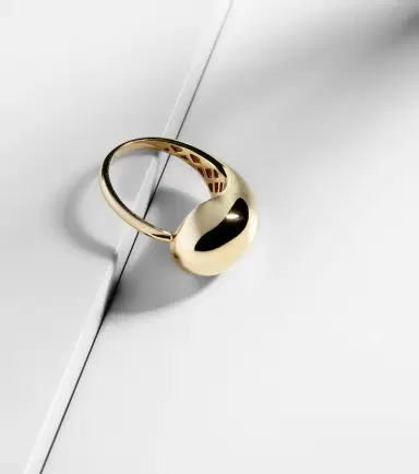 Mateo Water Droplet 14kt gold ring | Thumbnail 5