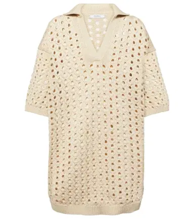 Max Mara Urna cutout cotton minidress | Thumbnail 1