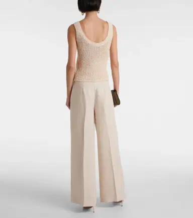 Max Mara Arrigo knit cotton-blend tank top | Thumbnail 5