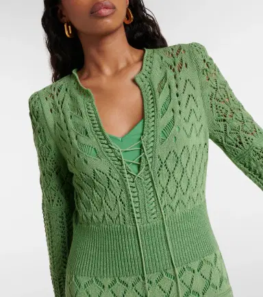 Dorothee Schumacher Seductive Lace pointelle midi dress | Thumbnail 5