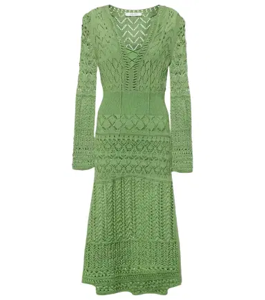 Dorothee Schumacher Seductive Lace pointelle midi dress | Thumbnail 1