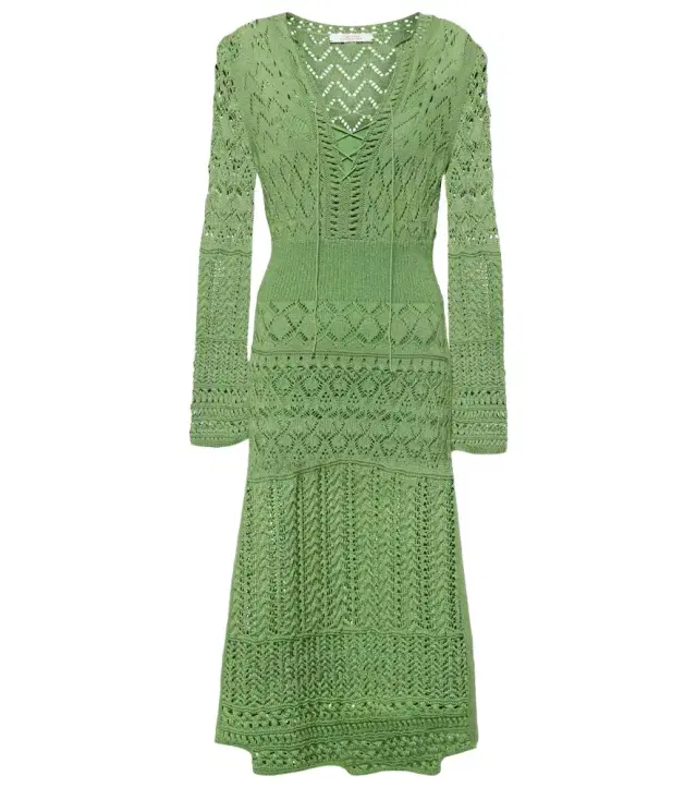 Dorothee Schumacher Seductive Lace pointelle midi dress