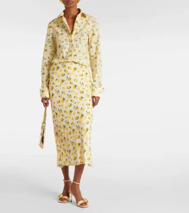 Sportmax Riva printed cotton shirt | Thumbnail 2