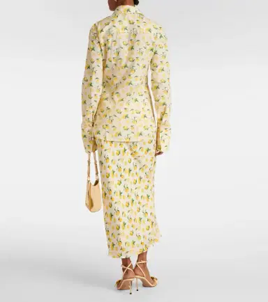 Sportmax Riva printed cotton shirt | Thumbnail 4