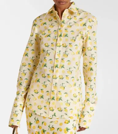 Sportmax Riva printed cotton shirt | Thumbnail 6