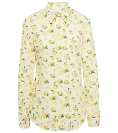 Sportmax Riva printed cotton shirt | Thumbnail 1