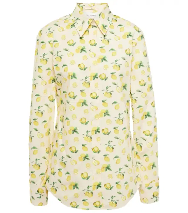 Sportmax Riva printed cotton shirt