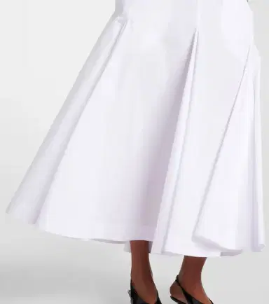 Sportmax Cactus cotton poplin midi dress | Thumbnail 4 Sportmax Cactus cotton poplin midi dress | Thumbnail 4
