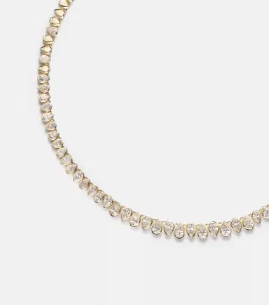 SHAY JEWELRY 18kt gold tennis necklace with diamonds | Thumbnail 2 SHAY JEWELRY 18kt gold tennis necklace with diamonds | Thumbnail 2
