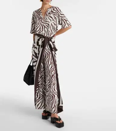 Max Mara Siberia zebra-print jersey top | Thumbnail 2
