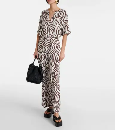 Max Mara Siberia zebra-print jersey top | Thumbnail 4