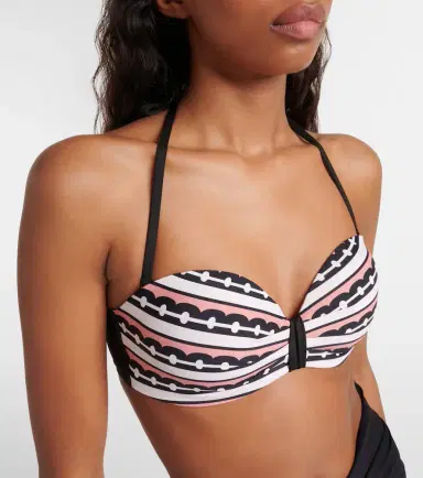 Max Mara Alaska printed bikini top | Thumbnail 3