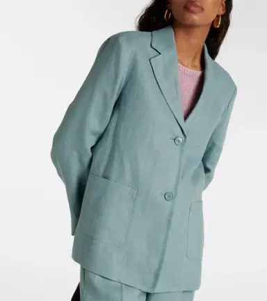 'S Max Mara Socrates single-breasted linen blazer | Thumbnail 2 'S Max Mara Socrates single-breasted linen blazer | Thumbnail 2