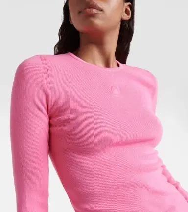 Marine Serre Core open-back jersey top | Thumbnail 3