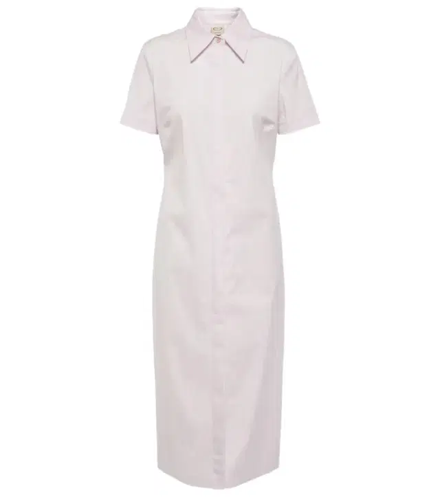 Tod's Cotton-blend shirt dress