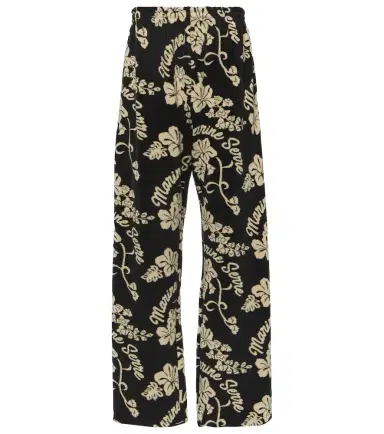 Marine Serre Floral jacquard sweatpants | Thumbnail 1