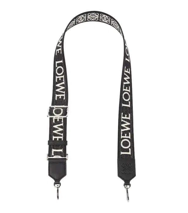 Loewe Logo jacquard bag strap