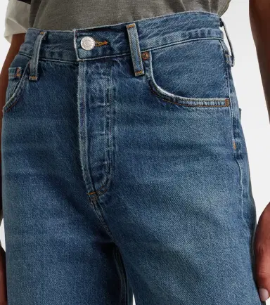 AGOLDE Ren high-rise cropped straight jeans | Thumbnail 2