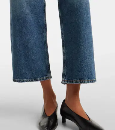 AGOLDE Ren high-rise cropped straight jeans | Thumbnail 7