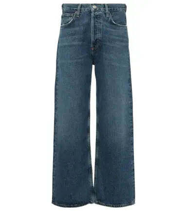 AGOLDE Ren high-rise cropped straight jeans | Thumbnail 1