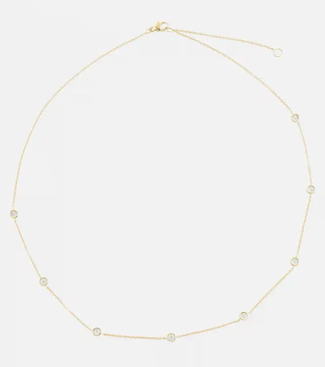 Diamonds By The Dozen 10kt gold necklace with diamonds