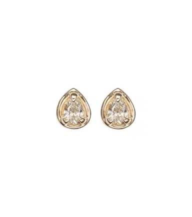 STONE AND STRAND Birthstone Bonbon 14kt gold earrings with diamonds | Thumbnail 1