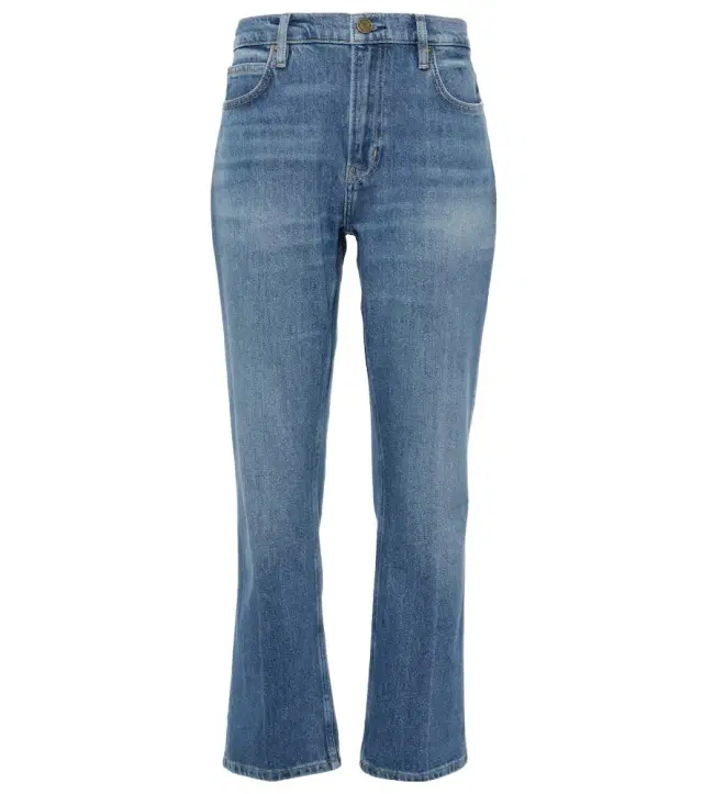 Frame 70's cropped bootcut jeans