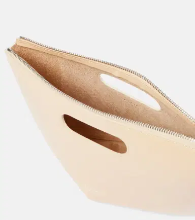 Alaïa Alaïa Folded Mini leather clutch | Thumbnail 2