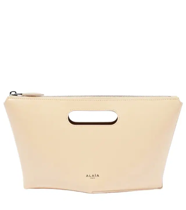 Alaia Alaïa Folded Mini leather clutch