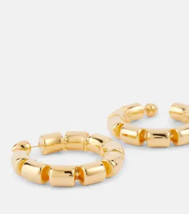 Alaïa Alaïa Stacking hoop earrings | Thumbnail 2